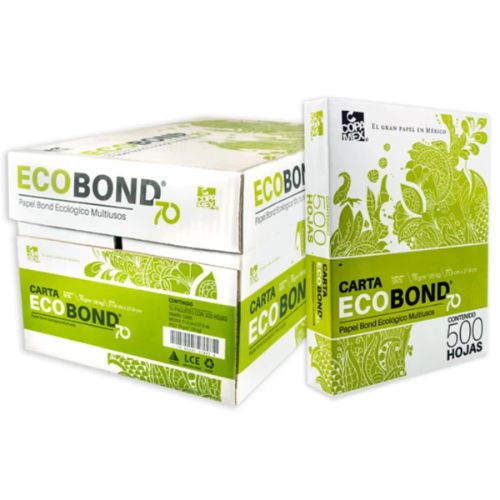 Papel Ecobond Caja C/5000 Hojas Carta